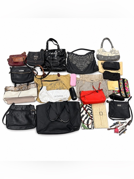 Gucci Handbags - Givenchy, Gucci, LV, MK Designer Purse & Watch Reseller Box Lot of 30 Wholesale